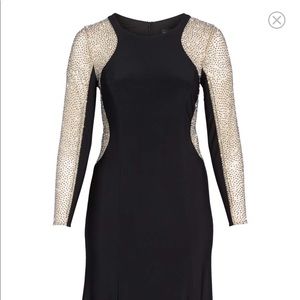 Xscape Embellished Jersey Gown, Size 20